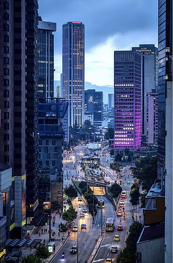 Bogota D.C, city, centro HD phone wallpaper