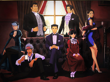 Ace Attorney : Justice League Portrait, Ace Attorney HD wallpaper