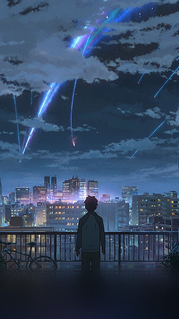Anime Gif , Your Name Live HD phone wallpaper