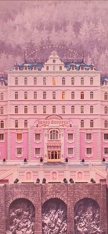 The Grand Budapest Hotel, Wes Anderson film, Memorable story, Timeless charm HD phone wallpaper