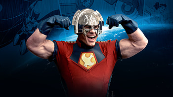Peacemaker (DC) — TV Show : Helmeted Hero Pose, Peacemaker (DC Comics), TV Show, flexing HD wallpaper
