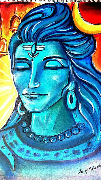 Sivan , Sketch, Lord Shiva HD phone wallpaper