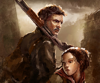 Ellie & Joel, Joel (The Last of Us), Ellie (The Last of Us), TV Show, The Last Of Us HD wallpaper