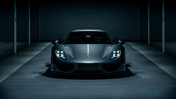 Grey Porsche 918 Spyder, porsche-918, porsche, cars, 2023-cars, behance HD wallpaper