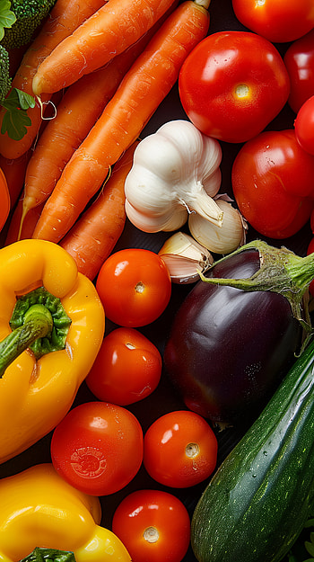 Colorful Veggie Medley – Now!, vegetable HD phone wallpaper