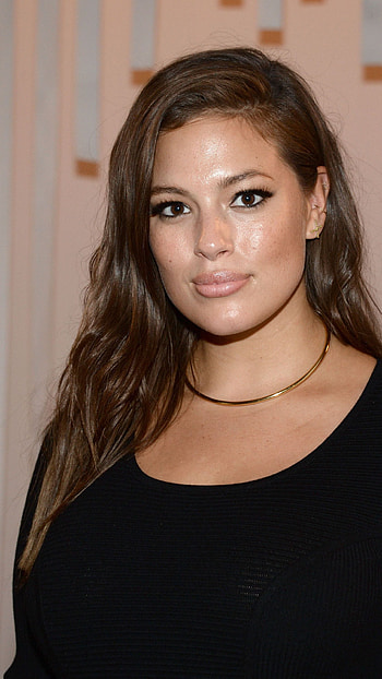Ashley Graham, big women, plus size model HD phone wallpaper