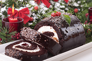 Christmas, cake, food, holiday HD wallpaper