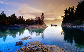 Landscape, Nature, Lakes HD wallpaper