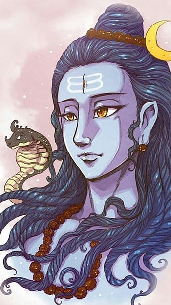 Bholenath Ki , Beautiful, Sketch HD phone wallpaper