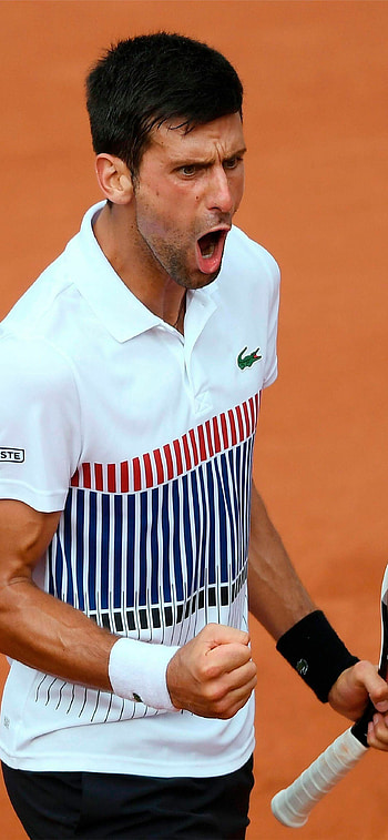 Roland Garros 2017, Novak Djokovic HD phone wallpaper