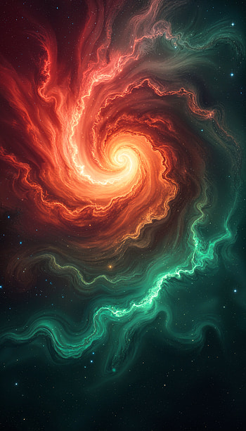 Cosmic Swirl: A Stunning Galaxy for Your , galaxy, cosmic, swirl, Abstract, nebula HD phone wallpaper