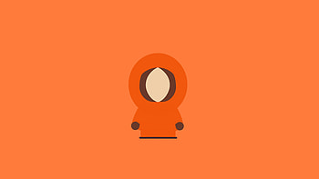 Kenny mccormick, south park, minimal, tv show HD wallpaper