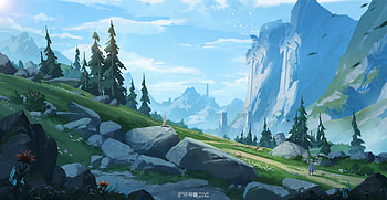 video game, Genshin Impact HD wallpaper