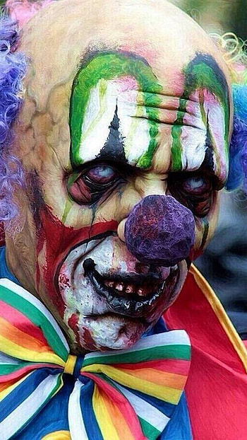 Scary Clown, scary, dark, clown HD phone wallpaper