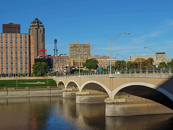 Des Moines, Grand Avenue Bridge, Replacement, Des Moines River HD wallpaper