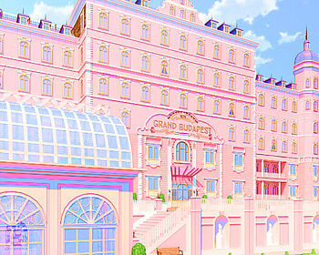 The Grand Budapest Hotel, Wes Anderson film, Artistic expression, Enthralling performances HD wallpaper