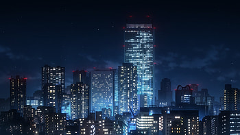 My Dress-Up Darling: Neon City Night, Anime, My Dress-Up Darling HD wallpaper
