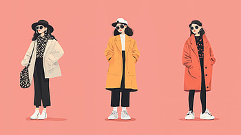 Trendy Outfits in Ultra, fashion, trendy outfit, clothing, illustration HD wallpaper