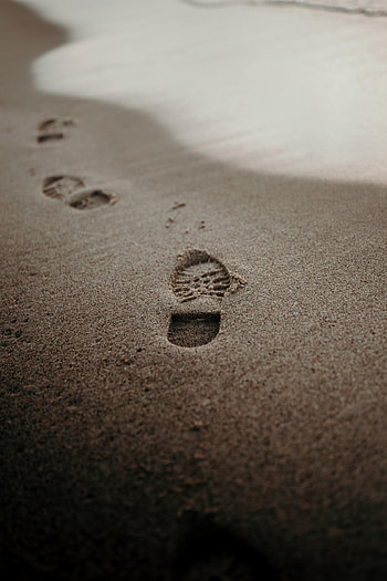 Beach, Sand, Coast, Texture, Textures, Traces HD phone wallpaper