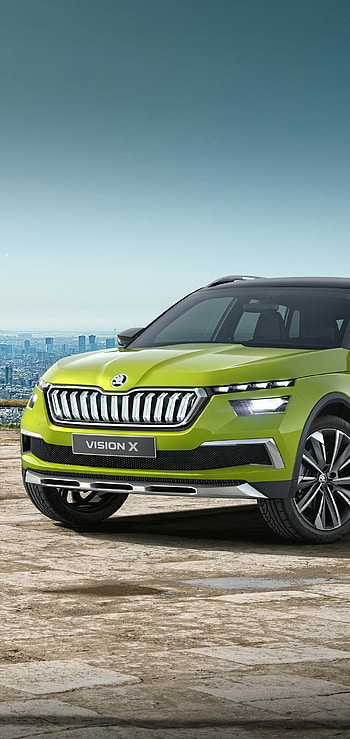 Skoda Vision X, Smart , and , Stunning visuals HD phone wallpaper