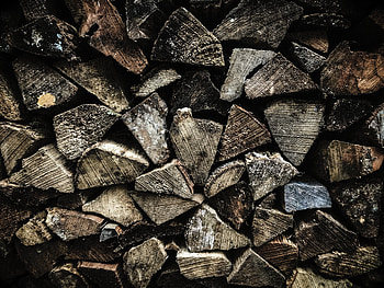 Firewood, texture, wooden log HD wallpaper