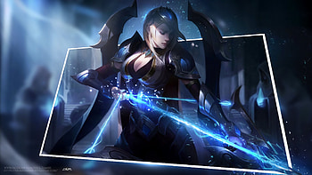 Ashe, League of Legends, High-quality , Immersive visuals HD wallpaper