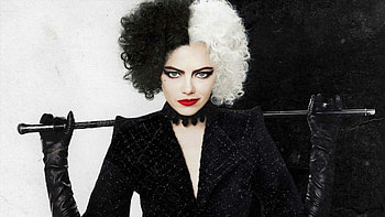 Cruella movie , 2021 film, Emma Stone as Cruella, Artistic movie visuals HD wallpaper