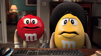 M&M's, Satisfying crunch, Rainbow of flavors, Instant pick-me-up HD wallpaper