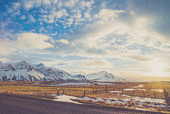 Daylight Risen Sun Snowy Mountains Road, mountains, snow, road, nature, graphy HD wallpaper