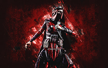 Skarlet, Mortal Kombat, red stone background, Mortal Kombat 11, Skarlet grunge art, Mortal Kombat characters, Skarlet character, Skarlet Mortal Kombat HD wallpaper