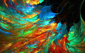 Sea of Colors, colorful, fantasy arts, abstract, fantasy, beautiful, splendor HD wallpaper