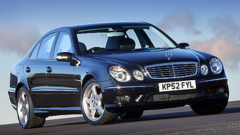 Mercedes Benz E 55 Amg, Vehicles, Black Car, Car, Sedan, Mercedes Benz HD wallpaper