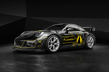 TechArt GTstreet R Flyweight, vehicle, Porsche 911 Turbo HD wallpaper