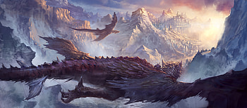 Dragon Fantasy Artwork , dragon, fantasy, artwork, artist, digital-art, deviantart HD wallpaper