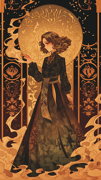 Enigmatic Elegance: Anime Girl , anime girl HD phone wallpaper