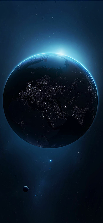 Nighttime, Earth HD phone wallpaper