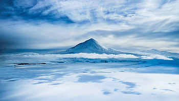 Mount Erebus On Antarctica, antarctica, nature, world, graphy, mountains HD wallpaper