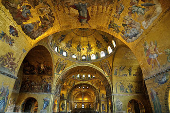 St. Mark's Basilica, Exotic landmark, Venice HD wallpaper