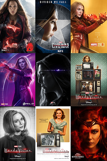 Wanda Posters, civil_war, marvel, avengers, doctor_strange, scarlet_witch, wandavision, mcu HD phone wallpaper
