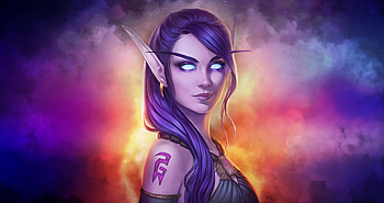 World Of Warcraft Fantasy Girl Art , world-of-warcraft, games HD wallpaper