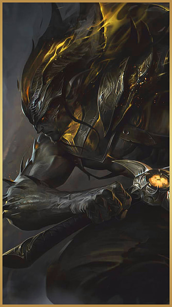 Yasuo Gold NB, Nightbringer, Lol HD phone wallpaper