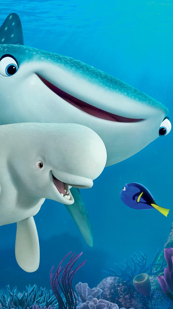 Finding Dory (2022) movie HD phone wallpaper