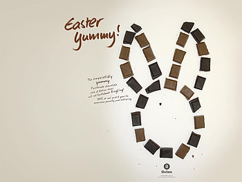 Yummy Bunny Easter HD wallpaper