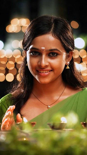 Sri Divya, Actress HD phone wallpaper