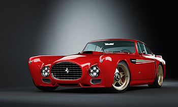 Ferrari F340, car, red, fast, ferrari, very rare, sports car HD wallpaper