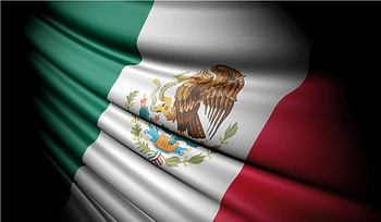 Mexico Flag Waving HD wallpaper