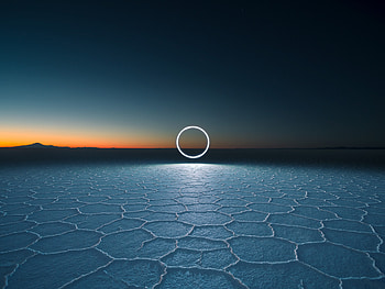 Infinity Field, artist, artwork, digital-art, behance HD wallpaper