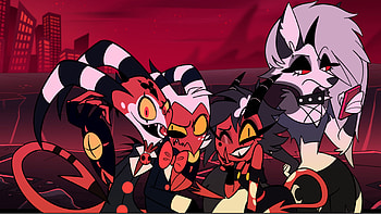 Helluva Boss, fanart, helluvaboss, animacion HD wallpaper