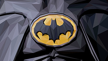 Batman Polygon Art , batman, superheroes, artist, artwork, digital-art, behance HD wallpaper