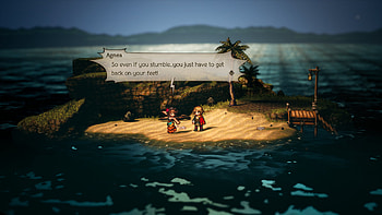 Octopath Traveler II Scenic Island, video game, Octopath Traveler II HD wallpaper